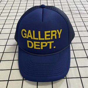 Navy Custom Inspired OG Gallery Dept Trucker Hat